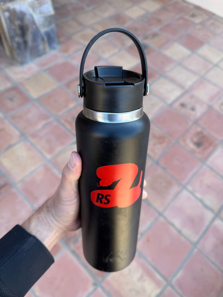 40oz Insulated Ceramic-Insulated Bottle / Rattlesnake Solutions product image (2)