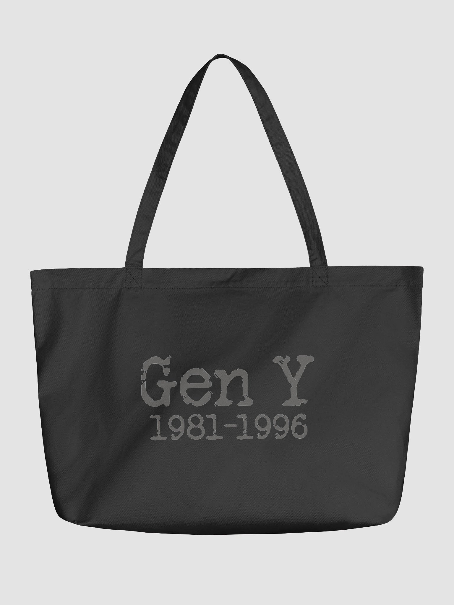 Gen Y 1981-1996 Decorative Tote Bag product image (1)