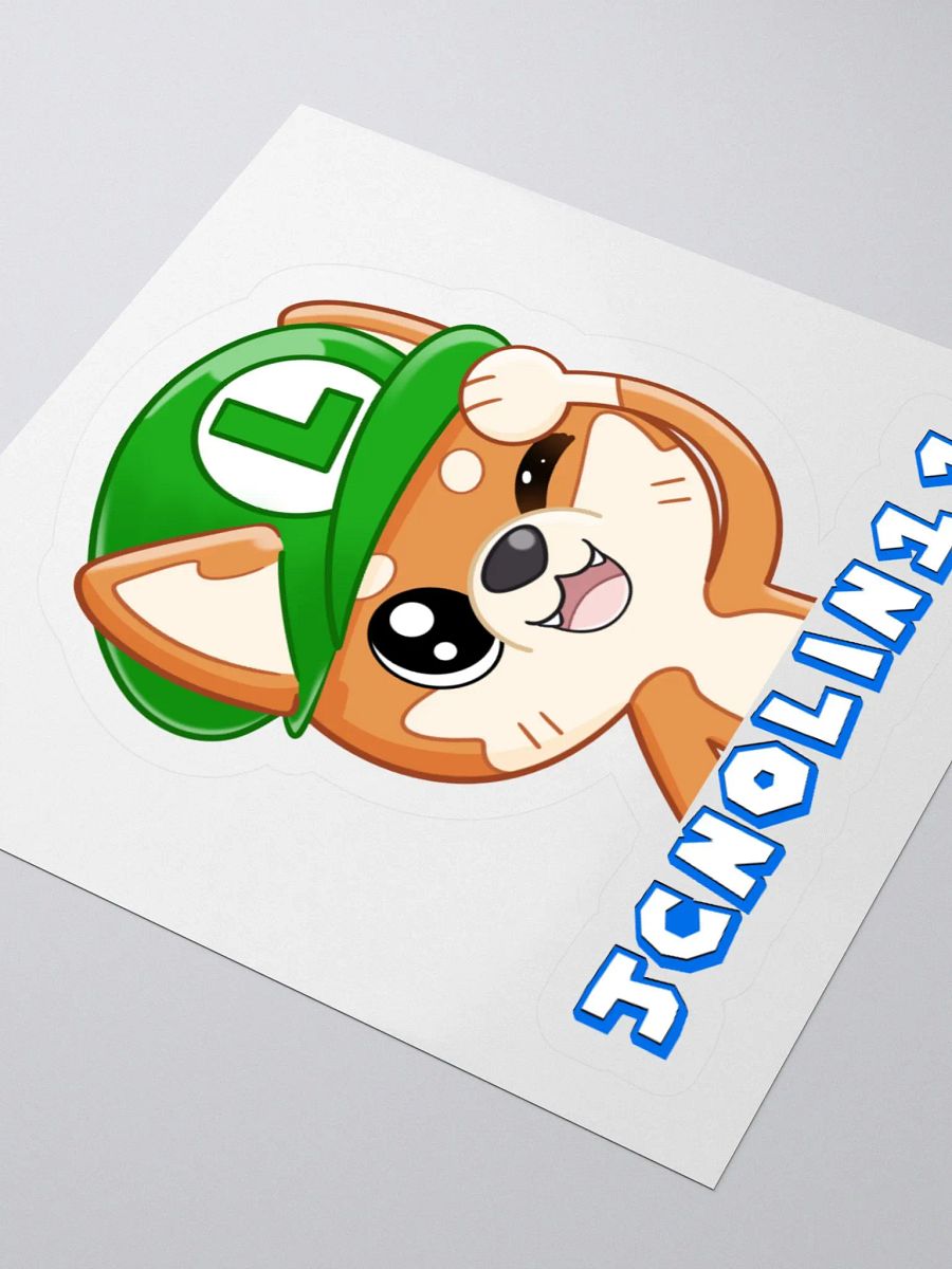 Luigi Cap Sticker product image (3)