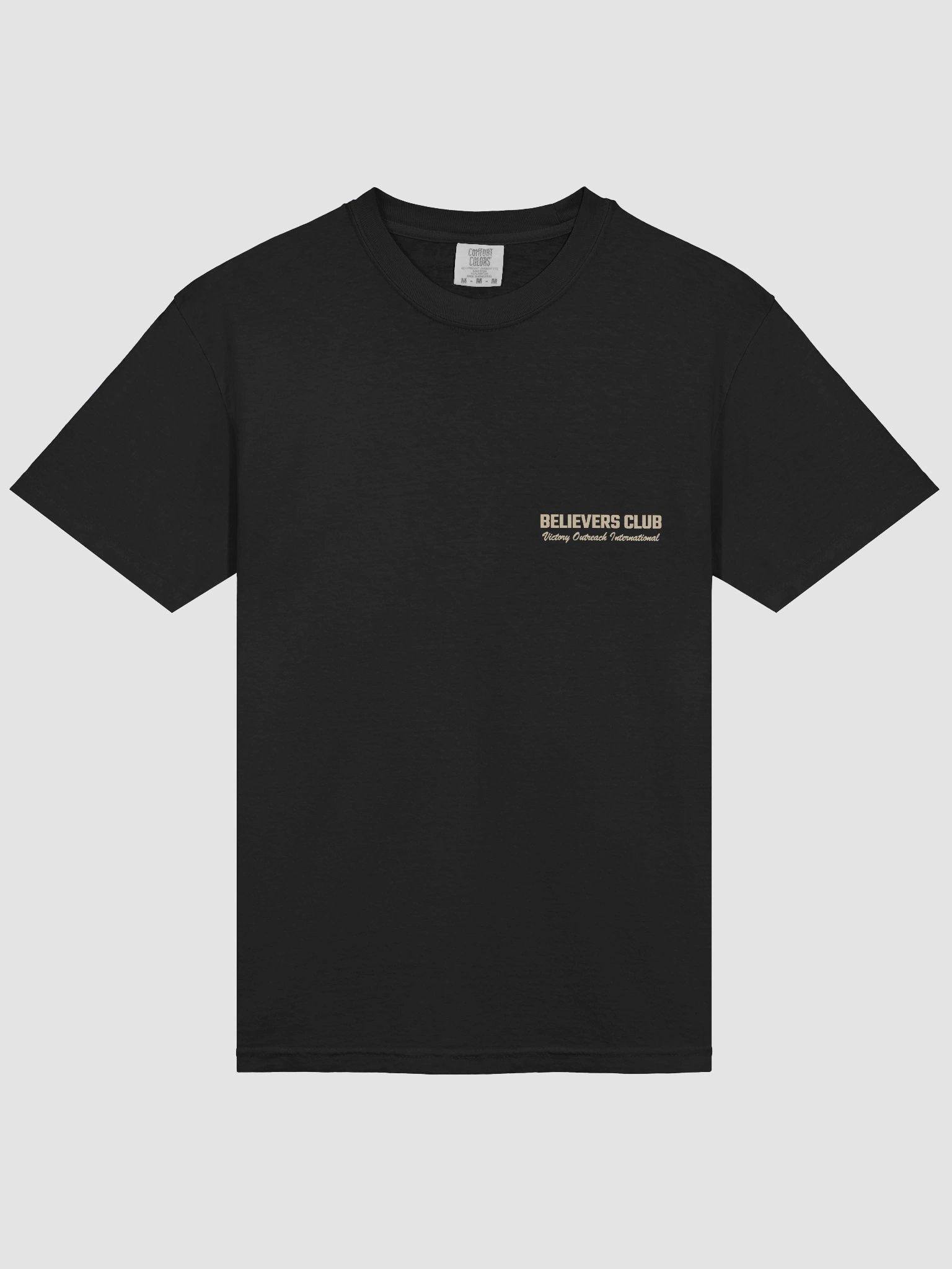 Stockholm Believers Black T-shirt product image (3)