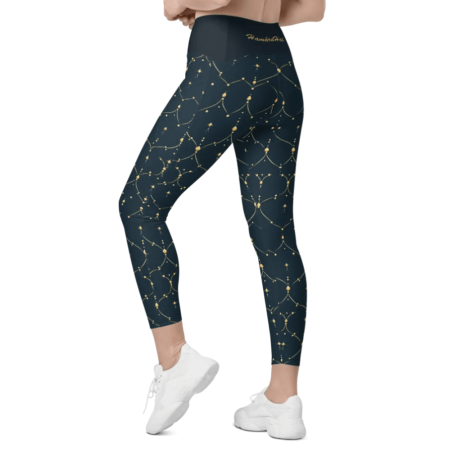 Dhyana - Crossover Leggings with Pockets product image (7)
