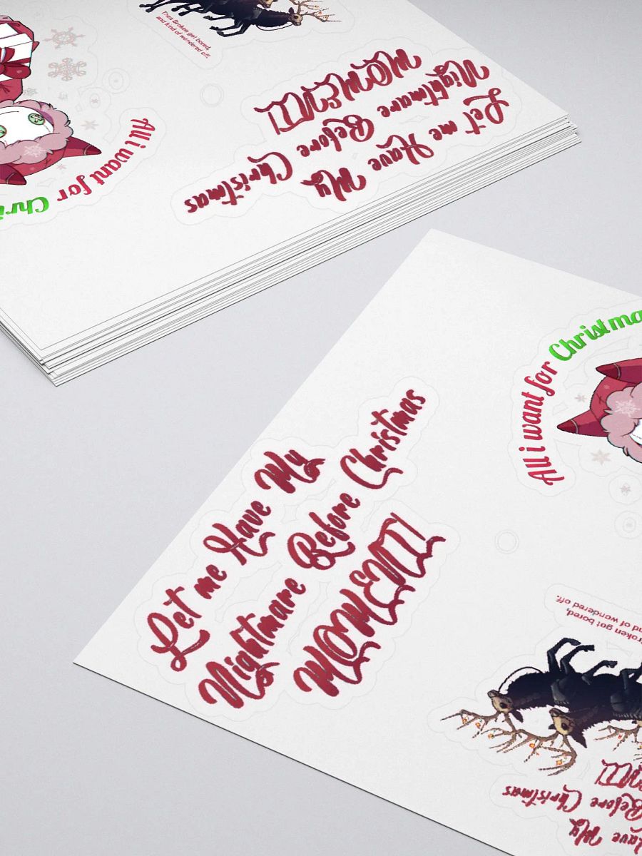 Nightmare on Christmas Sticker Collection product image (4)