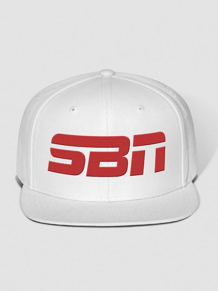 SBN Otto Wool Blend Snapback White product image (1)