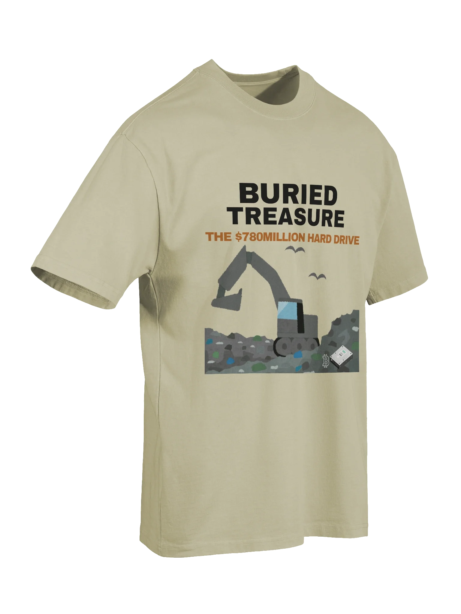 Cryptocurrency Excavator Graphic Tee product image (7)