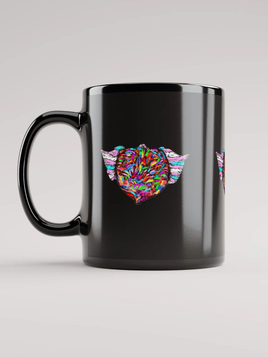 Love Has Wings Mug - Black product image (6)