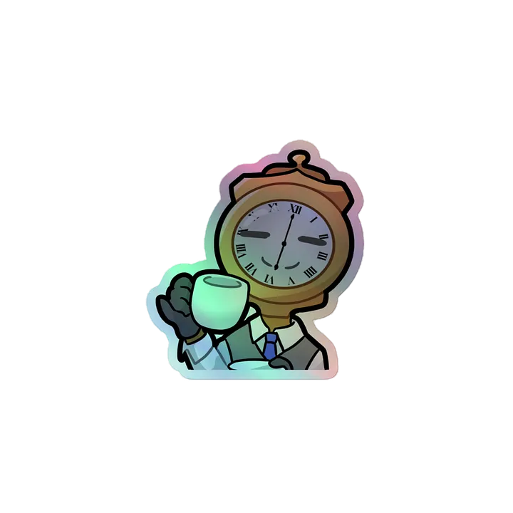 TimeTea Holo Sticker product image (1)