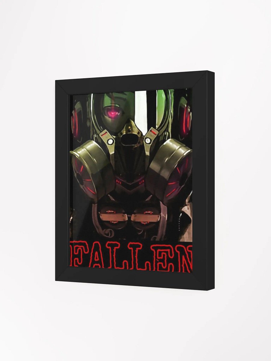 XFALLENX Gas Mask Helmet Framed Poster product image (55)