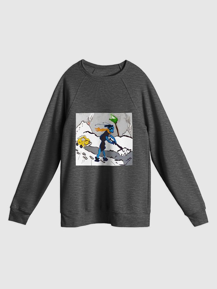 Ant Alien Snow Shoveler's Delight Raglan Sweatshirt product image (17)