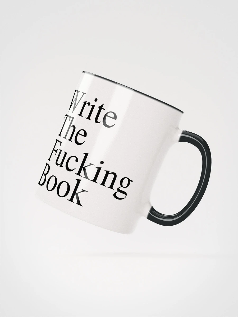 Write the Fucking Book Color Ceramic Mug product image (7)