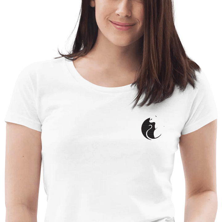 KawaiiKitten Organic Embroidered Oscar Tee product image (2)