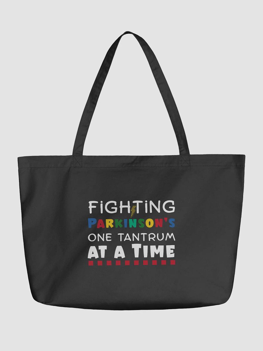 Fighting Parkinson’s One Tantrum at a Time. Eco Tote Bag product image (1)