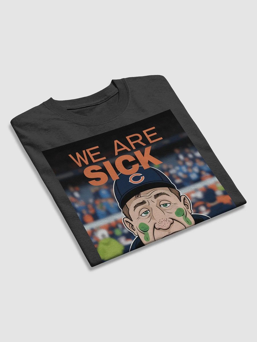 WE ARE SICK OF FLU SEASON | CHICAGO BEARS COACH T-SHIRT | TRASH TALK LOCKER product image (9)