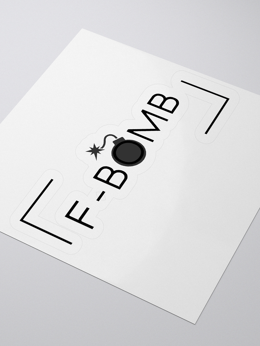 F-BOMB Sticker product image (3)