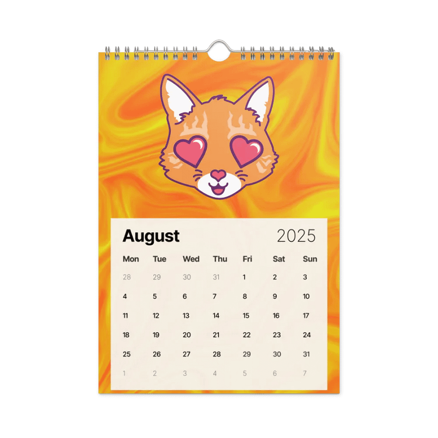 Feline Fusion 2025 Calendar product image (7)