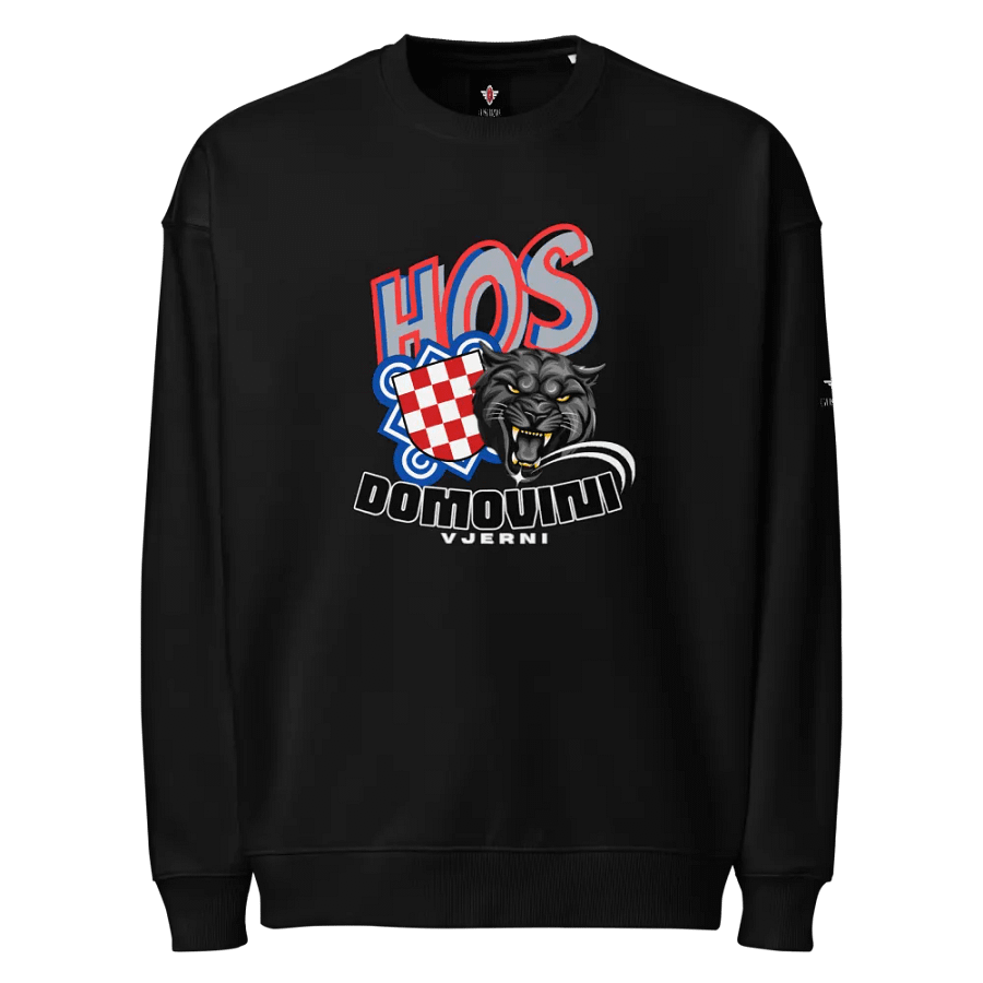 HOS DOMOVINI VJERNI organic Sweatshirt Gussi Brada product image (1)