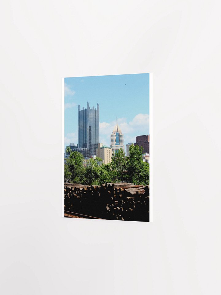 Pittsburgh - PPG Place, Highmark Building, and Lumber pile - print/poster product image (2)
