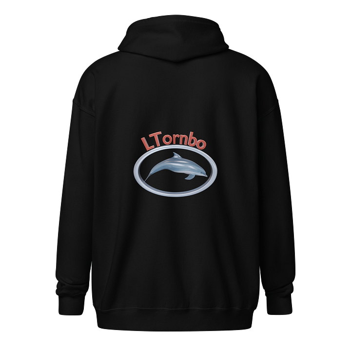 LTornbo Dolphin Emblem Zip Hoodie product image (1)