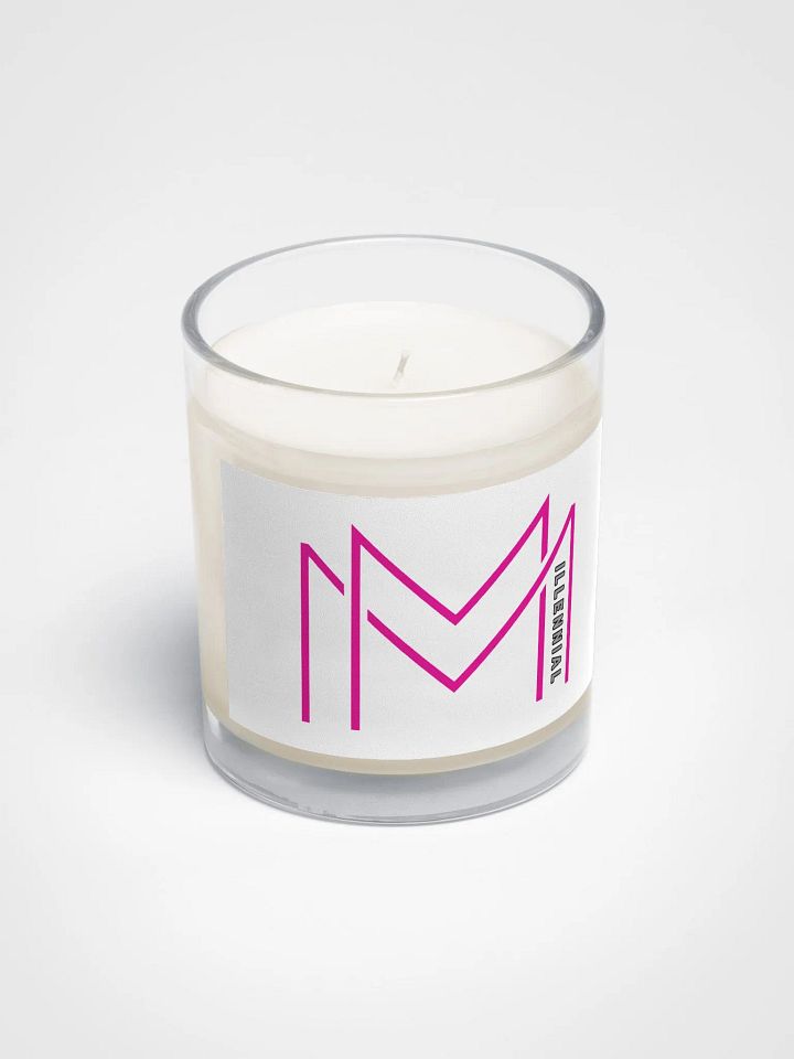 Millennial Soy Wax Candle- fusia logo product image (2)