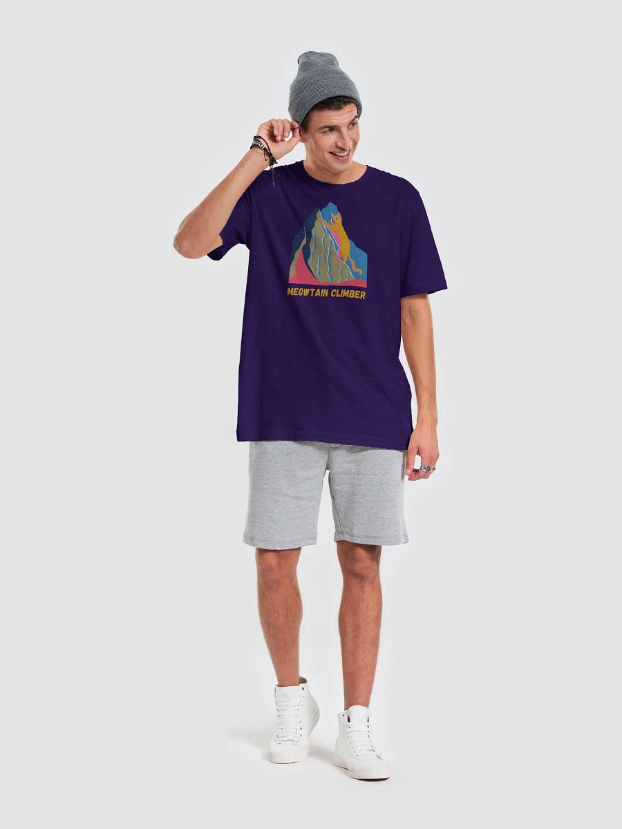 Meowtain Climber - Climbing T-Shirt product image (10)