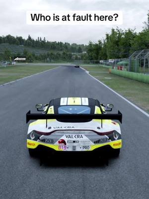 Who is at fault? #simracing #simracingfails #simracingcrash #iracing #iracingcrash #iracingfails #assettocorsa #assettocorsadrift #funnycommentary #gamingcommentary #f23 #f1crash #grandturismo #simracingmemes #racingfail #esports #gamingtiktok 