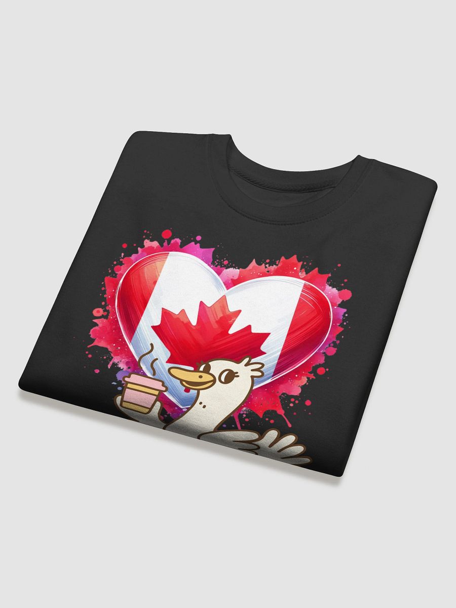 Canadian Vibes Cartoon Bird Sweatshirt product image (3)