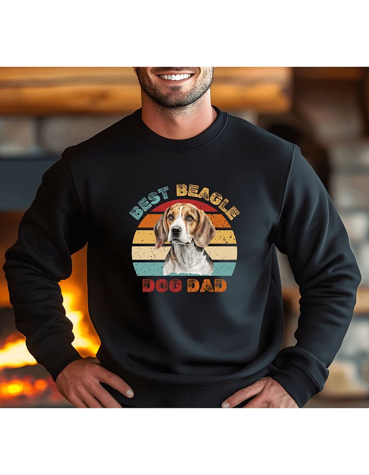 Best Beagle Dog Dad Sweatshirt product image (1)