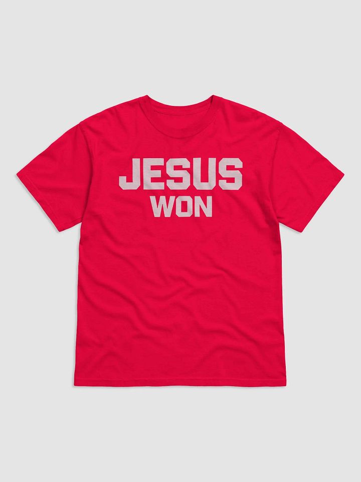 Jamey Chadwell Jesus Won Shirt product image (2)