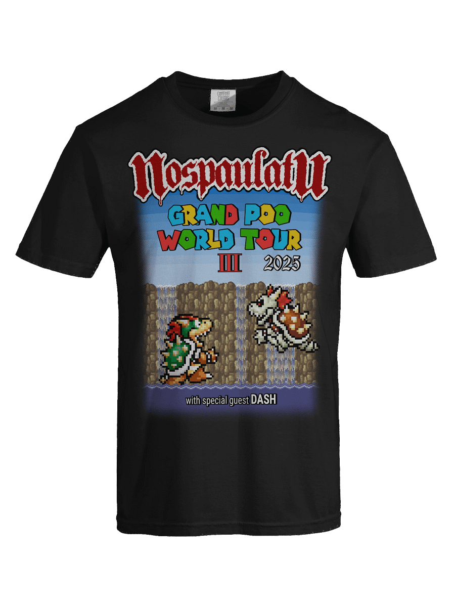 Grand Poo World Tour III 2025 - Heavyweight Tee product image (7)