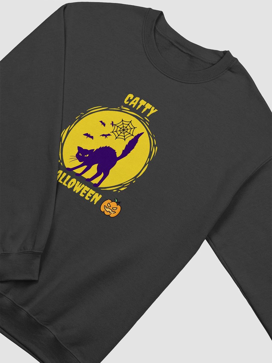 Catty Halloween Sweatshirt product image (15)