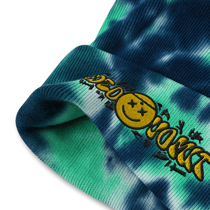 videovomit Graffiti tie-dye embroidered beanie product image (1)