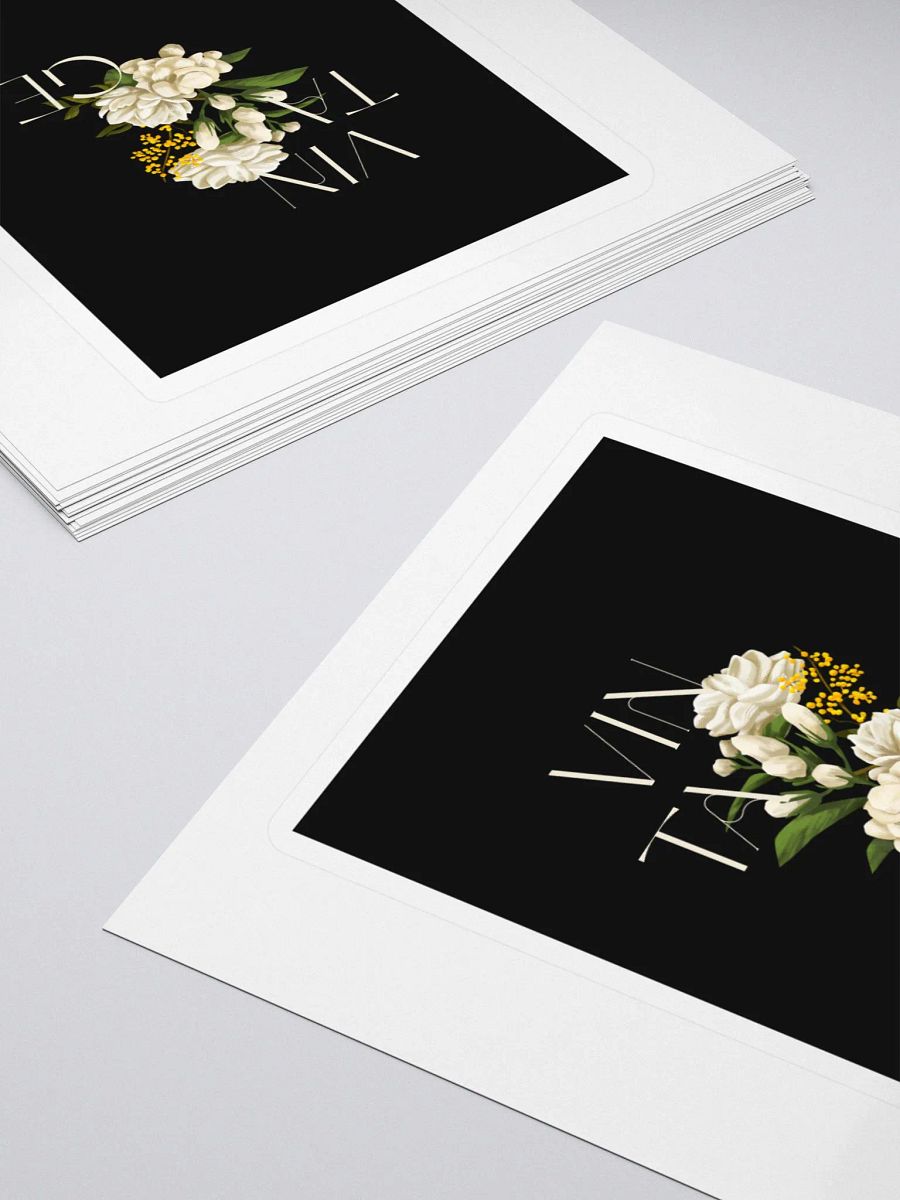 Vintage Botanical Mimosa Kiss Cut Stickers product image (4)