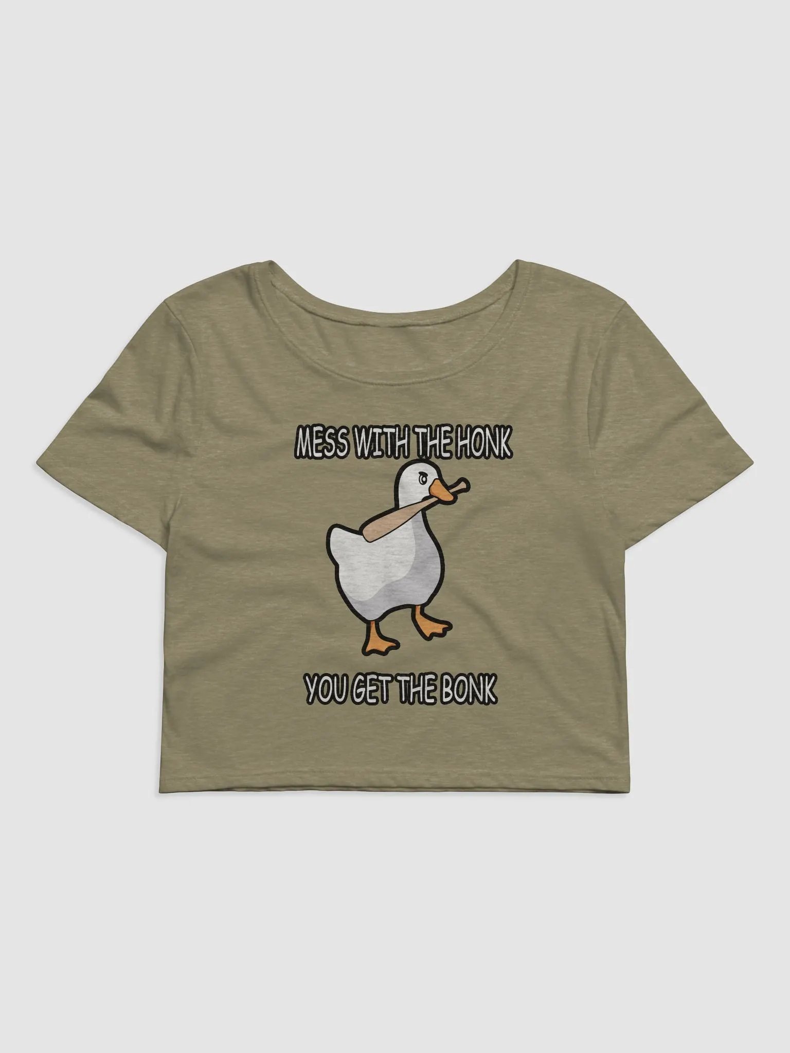 Bonk Goose Women's Cropped T-Shirt product image (1)
