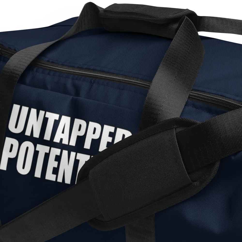 Untapped Potential Navy Blue Duffle Bag product image (6)
