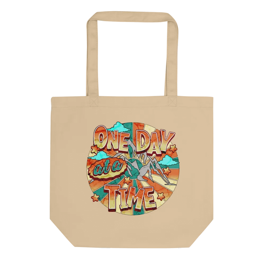 One Day at a Time Vibrant Tote Bag product image (1)