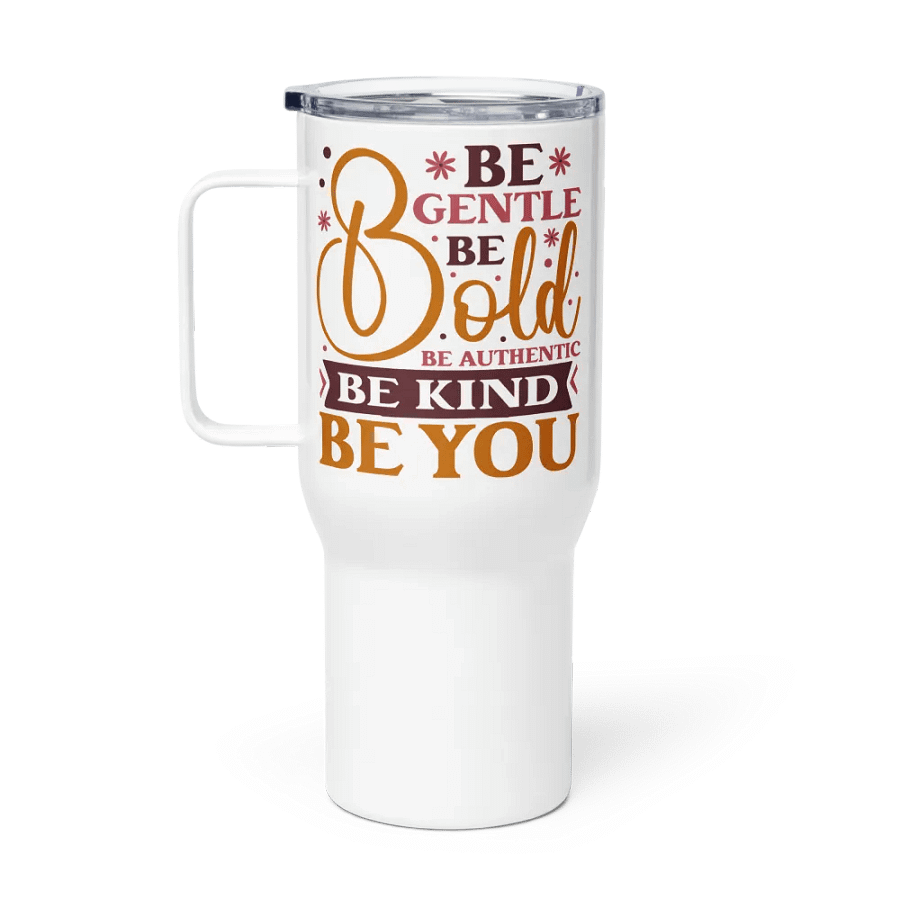 Gentle & Bold Floral Travel Mug product image (1)