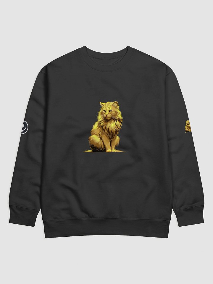 Golden Fur Glow Cotton Sweatshirt product image (2)