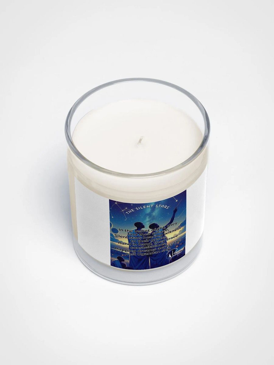 The Silent Stars Poetry Candle. Africa Pride 2024. LGBTQ Gay Pride product image (3)