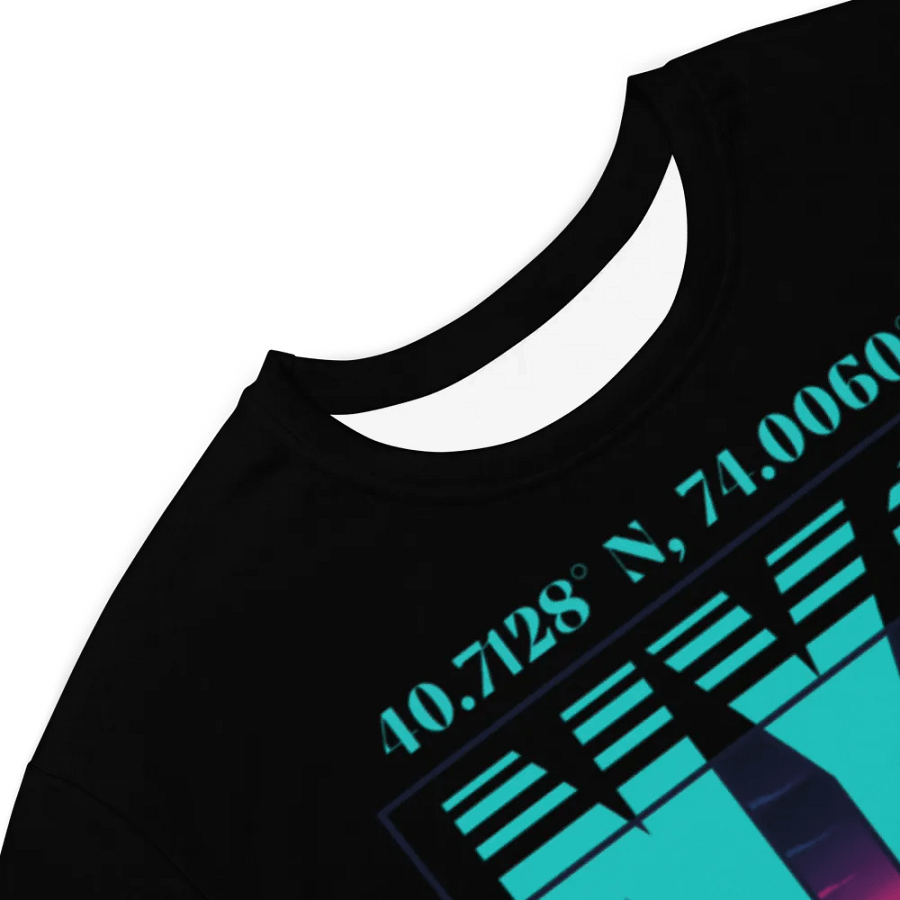 NYC New York City Graphic All Over Print T-shirt Dress product image (11)