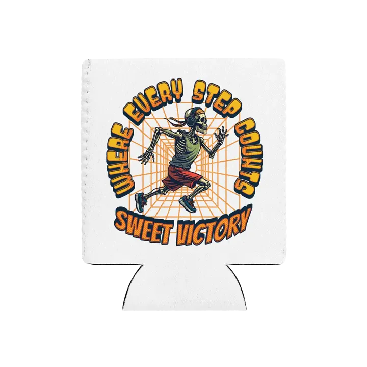 Where Every Step Counts Sweet Victory Runner Skeleton Can Cooler product image (1)