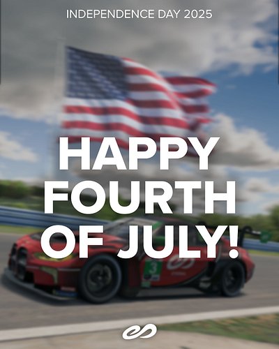 Happy Fourth of July from all of us at Eternal Racing! 🇺🇸