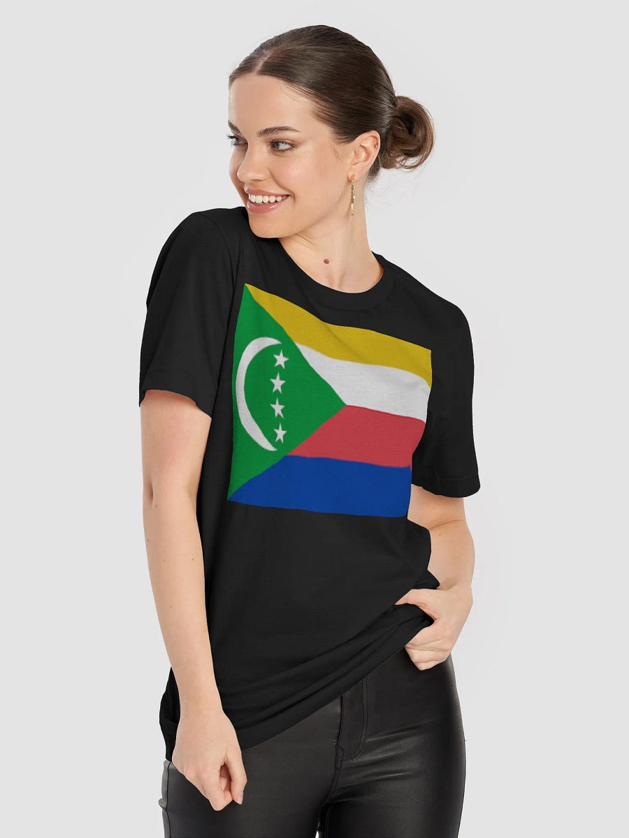 Comoros Flag Unisex T-Shirt - Exclusive Graphic Grove Tee product image (9)