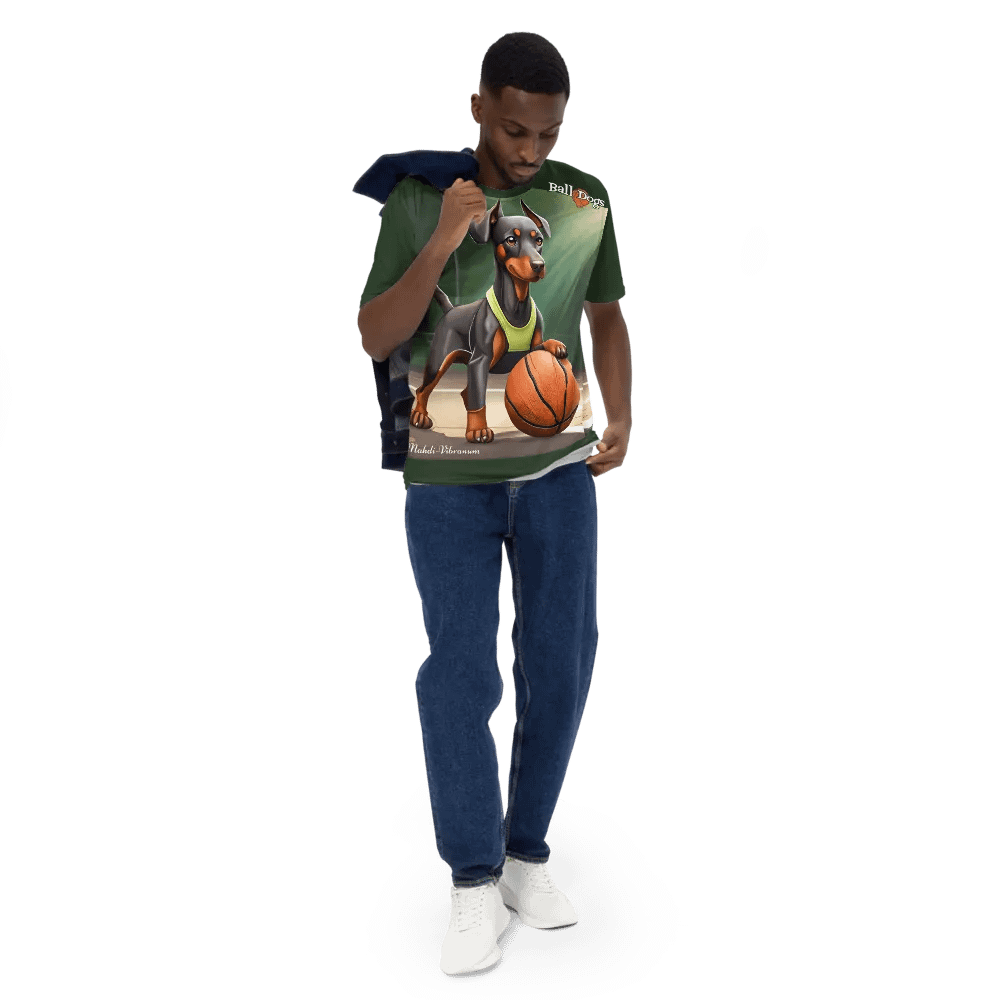 Novelty Ball Dogs All over print tee product image (5)