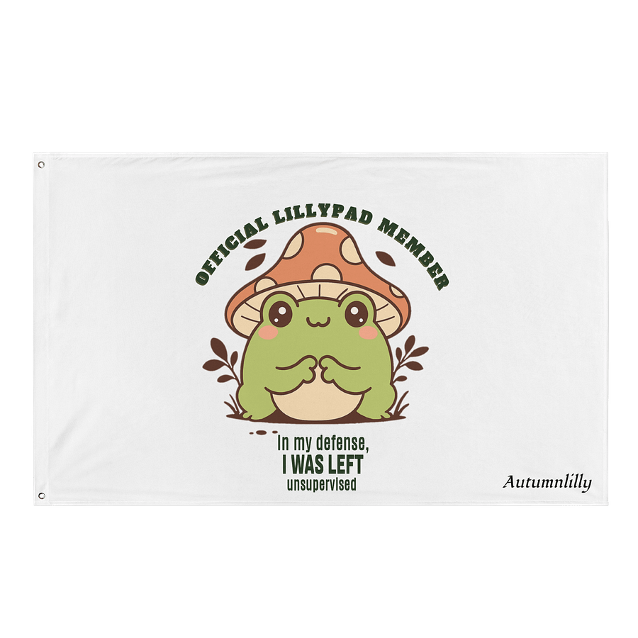 Official LillyPad Member Flag product image (1)