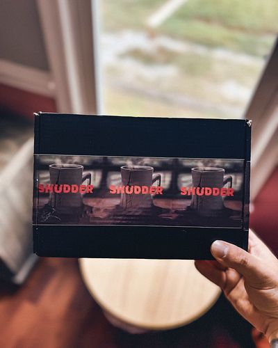 @coteriecoffeeco & @conceptcafescoffee Teams Up with @shudder for a Horrific Collaboration �Resulting in
a Coffee Masterpiece...