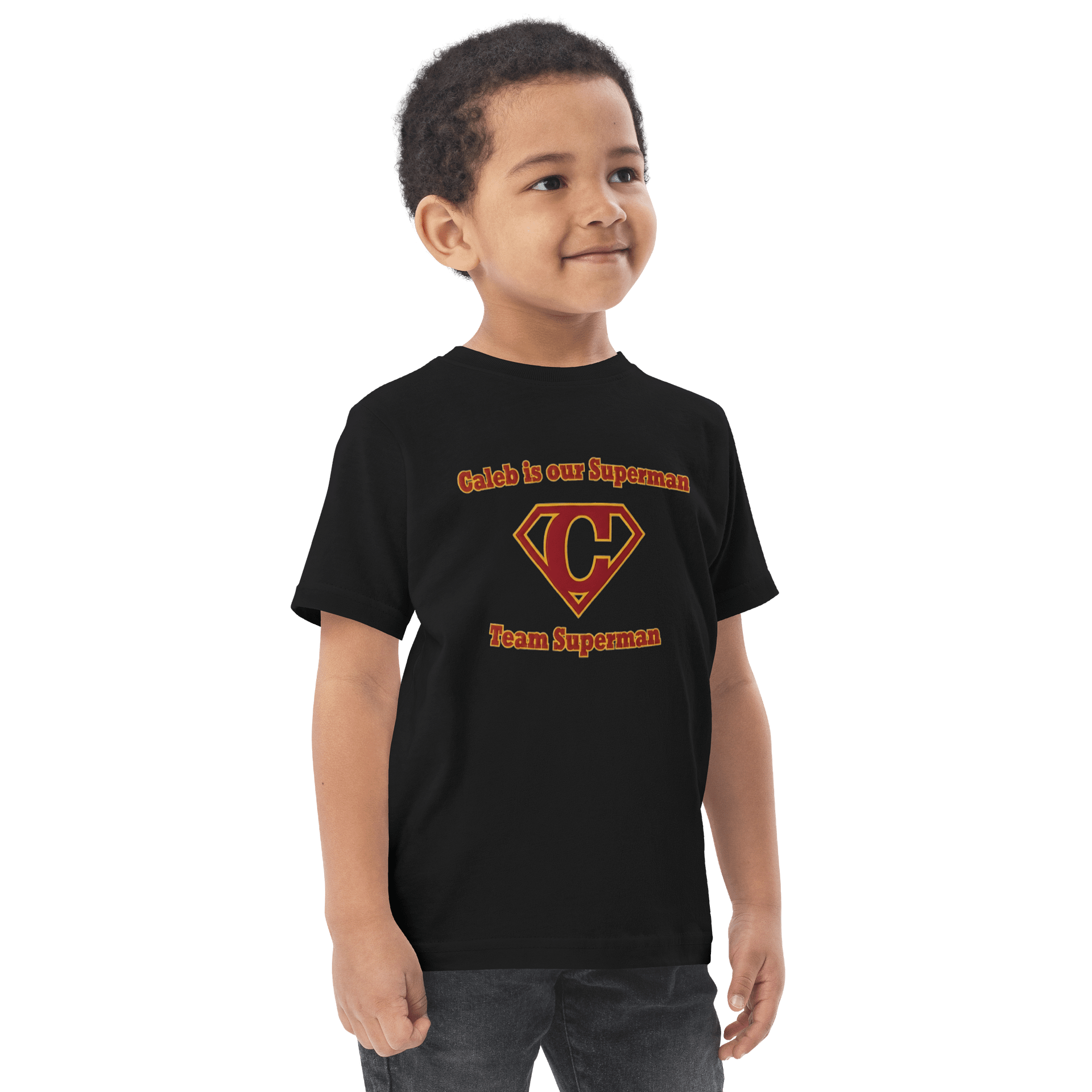 Caleb's Superman Toddler Jersey product image (2)