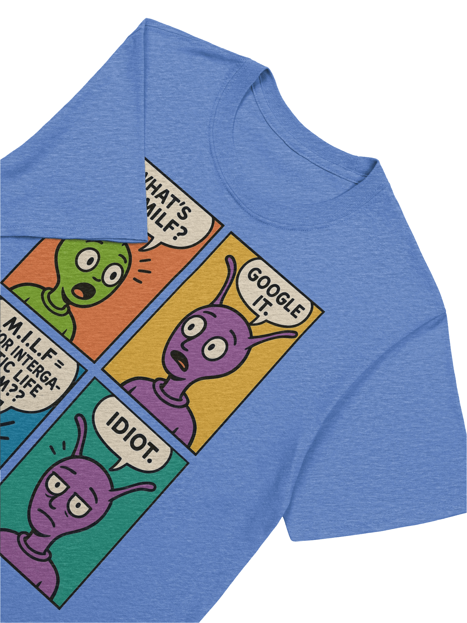 curious extraterrestrial - Funny humor tee product image (48)