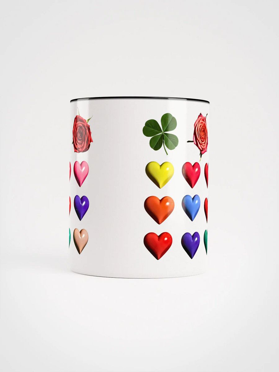 Colorful Heartfelt Roses Ceramic Mug product image (3)