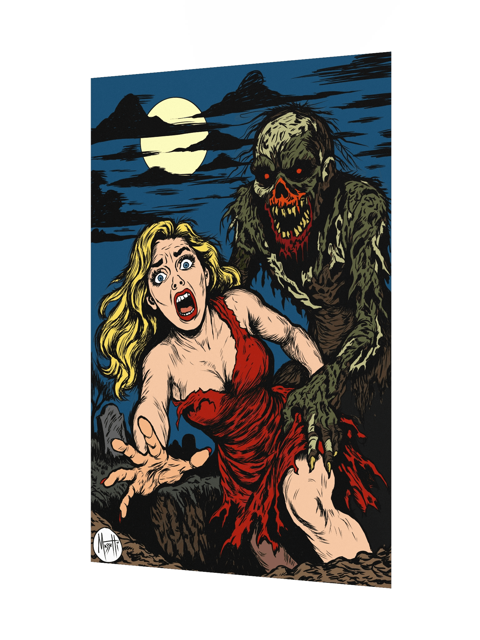 SCREAMING to Escape Art Print product image (3)