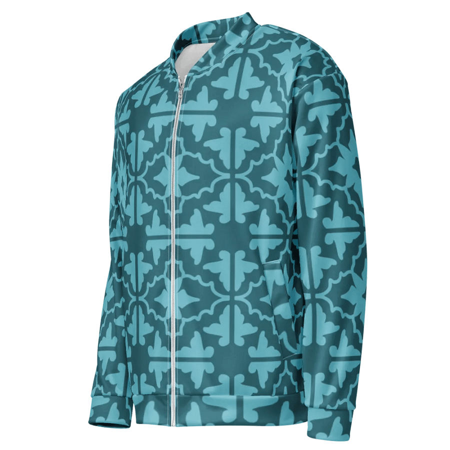Kaleidoscopic Floral All-Over Bomber Jacket product image (4)