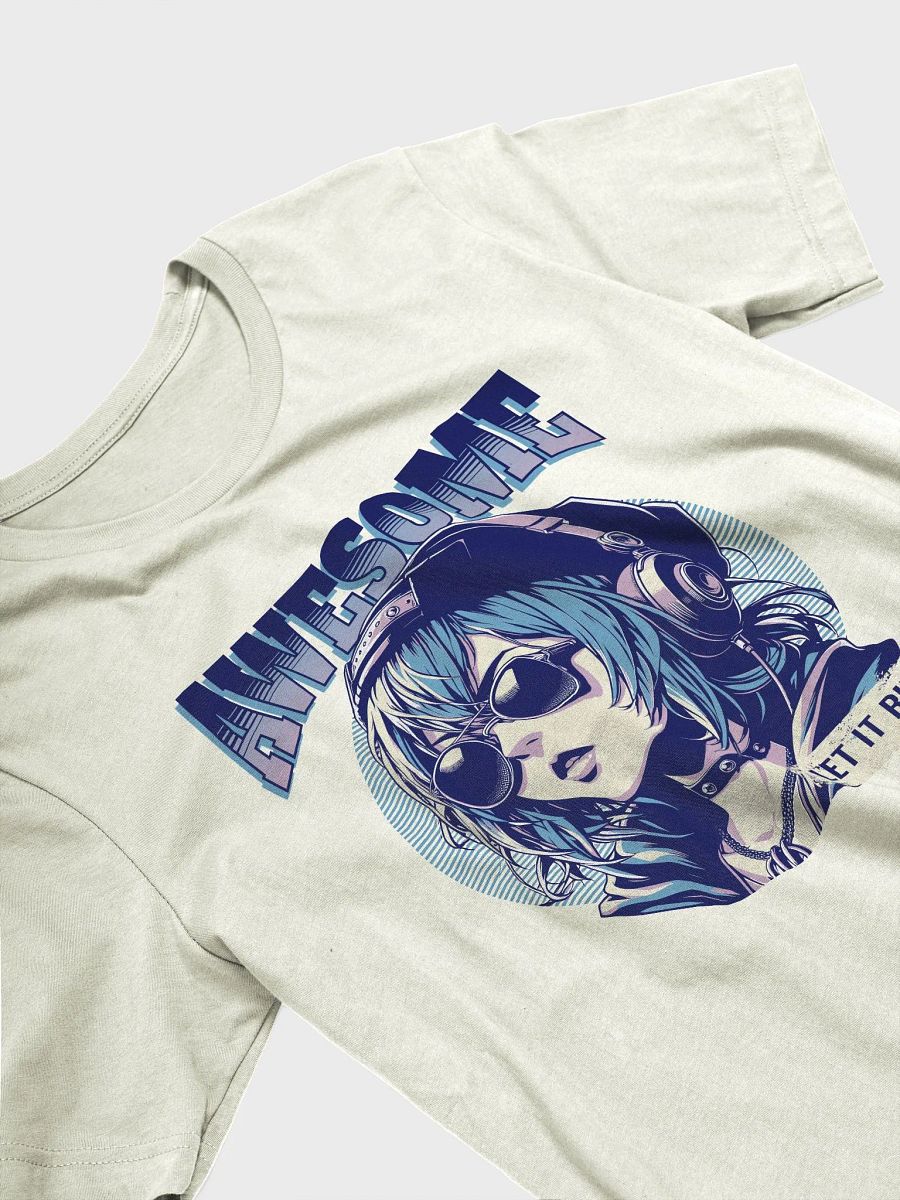 Awesome girl let it rip T-shirt, urban anime Tee product image (3)